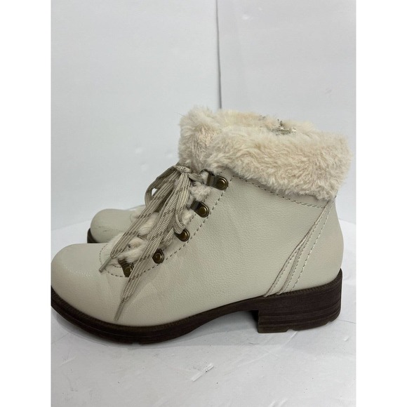 Earth Brands Footwear Earth Origins Woman’s Size 8.5 Randi Rex Sand‎ White Ankle - Picture 8 of 10